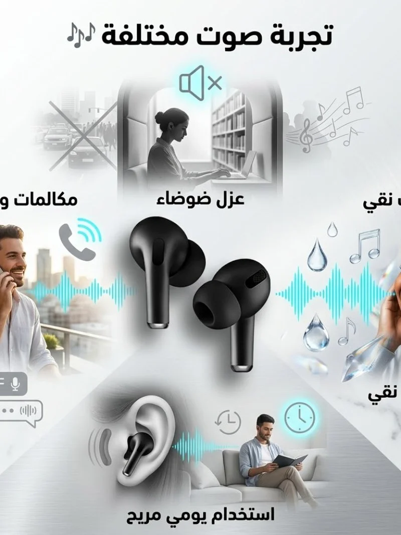 Airpods pro sim original Black