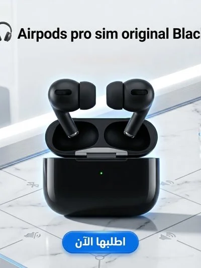 Airpods pro sim original Black