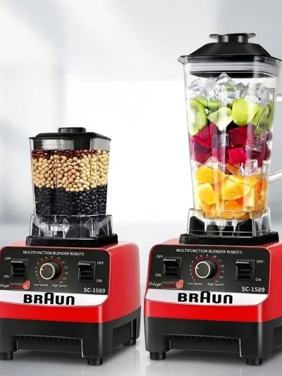 خلاط مع مطحنه اكلريك 10000 وات من BRAUN